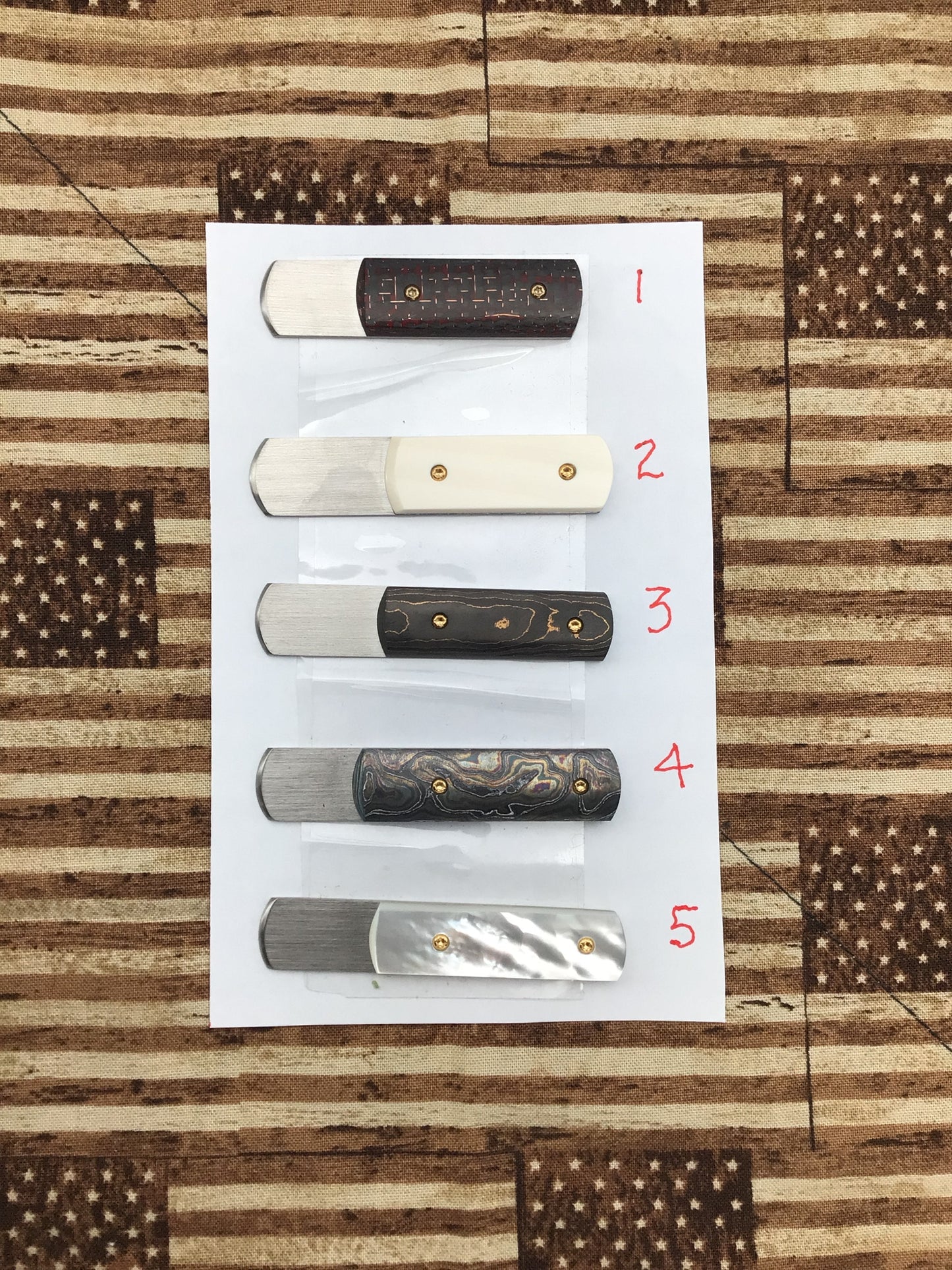 Mike Zscherny “Slipjoint Knife Openers”