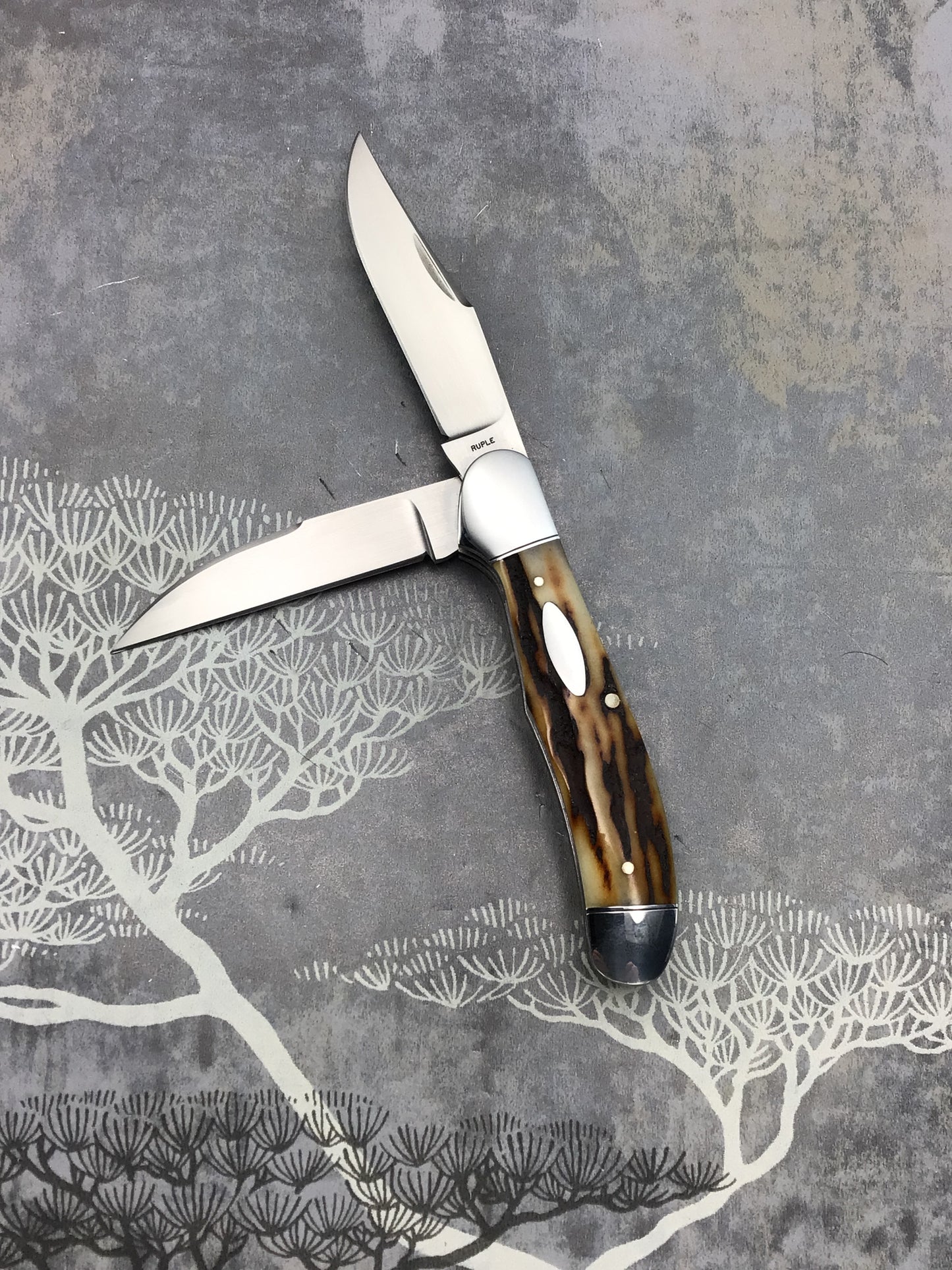 Bill Ruple “Canoe Trapper” with FANTASTIC Sambar Stag