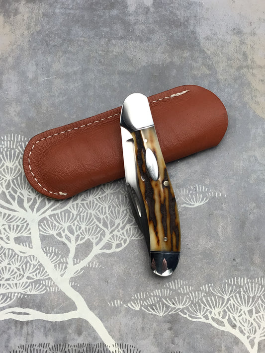 Bill Ruple “Canoe Trapper” with FANTASTIC Sambar Stag ON SALE