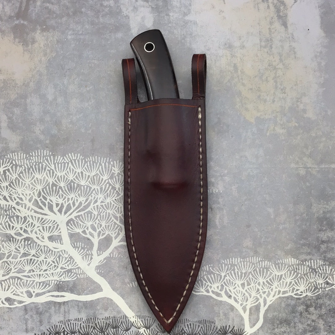 Jerry Davis “Neck Knife” with Turkish Walnut