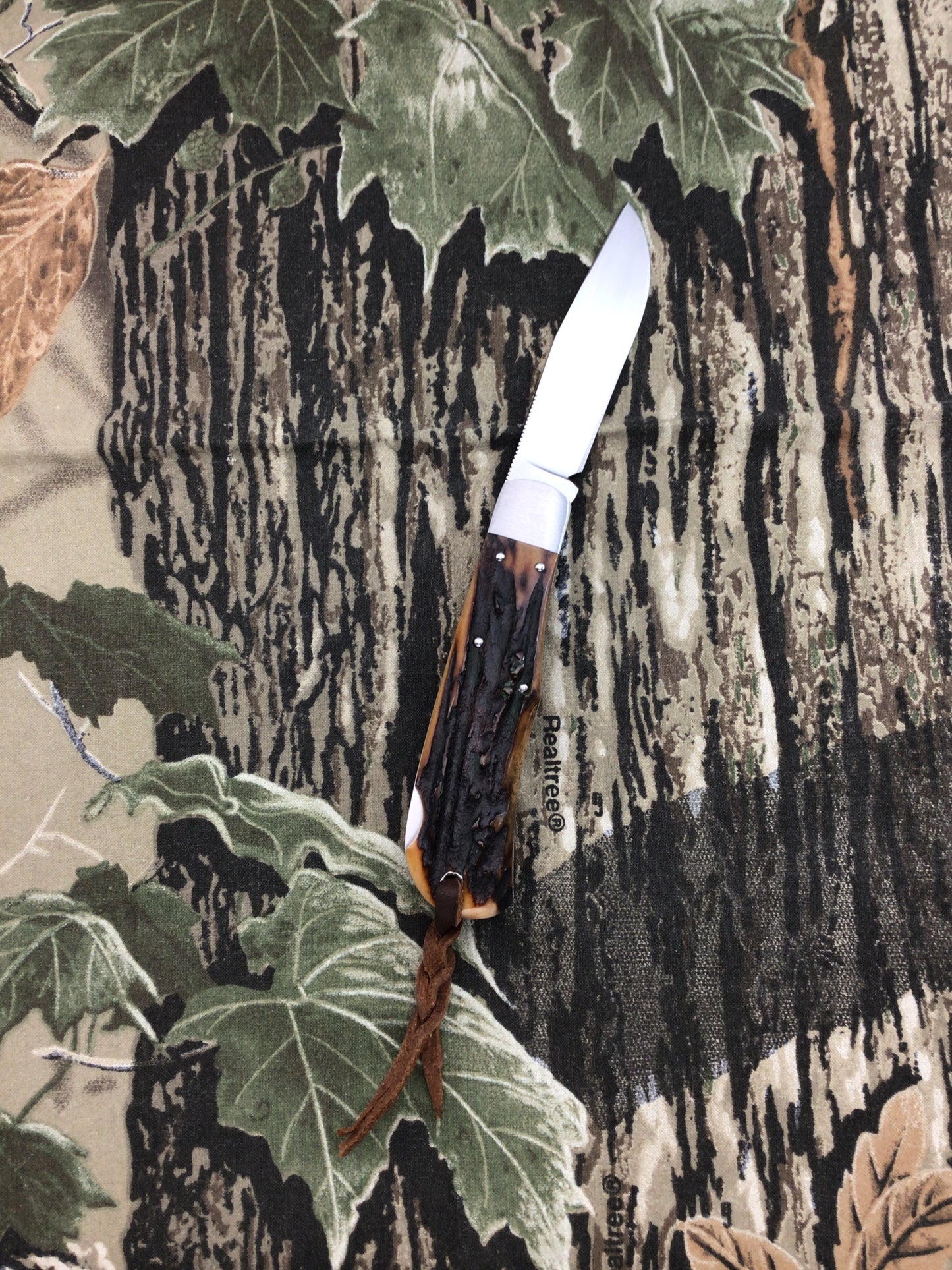 David “dr.t” Taber “R-1306 Lockback with Sambar Stag Scales