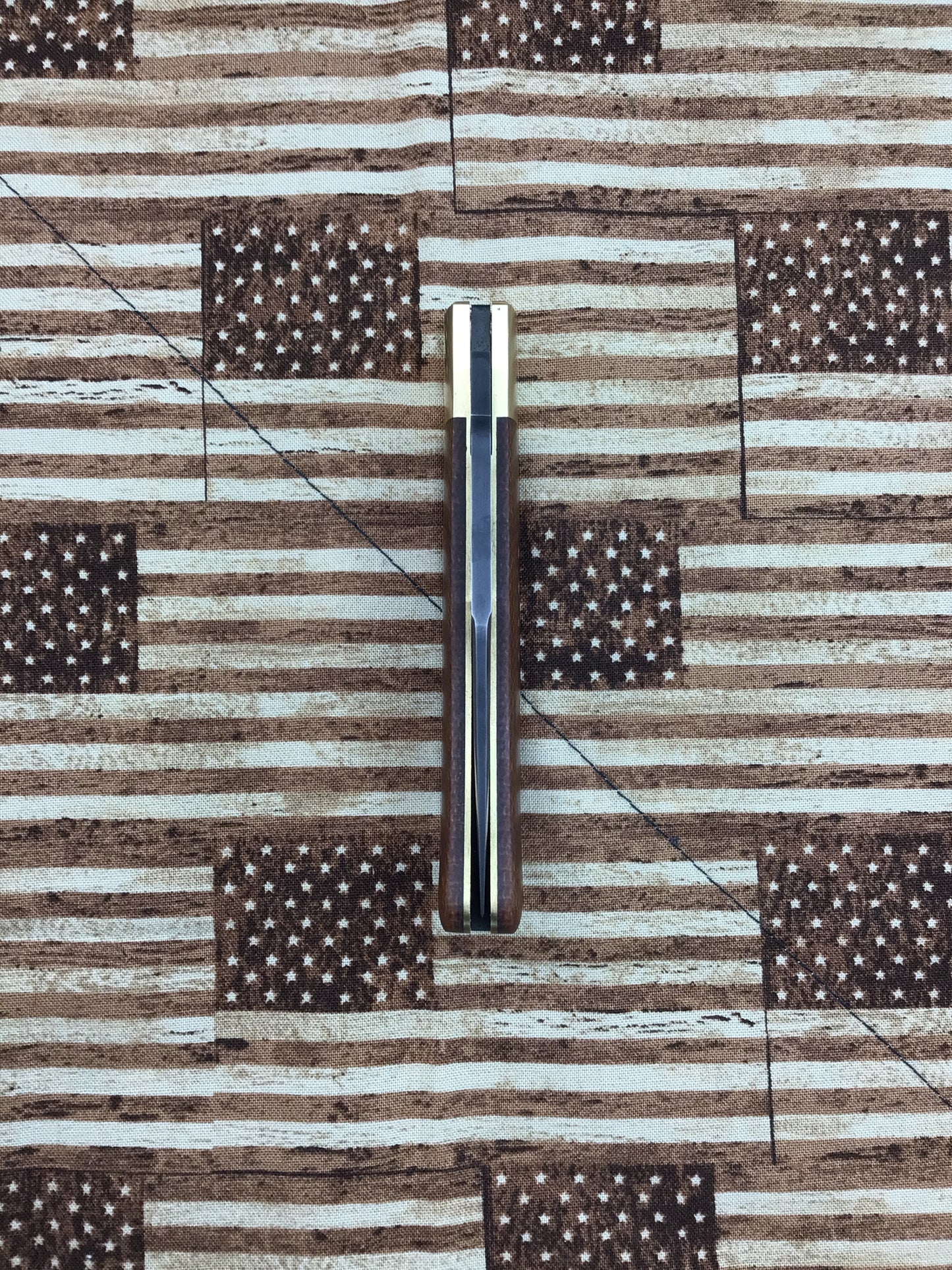 Tracy LaRock “Old School” Timberjack with crosscut Canvas Micarta