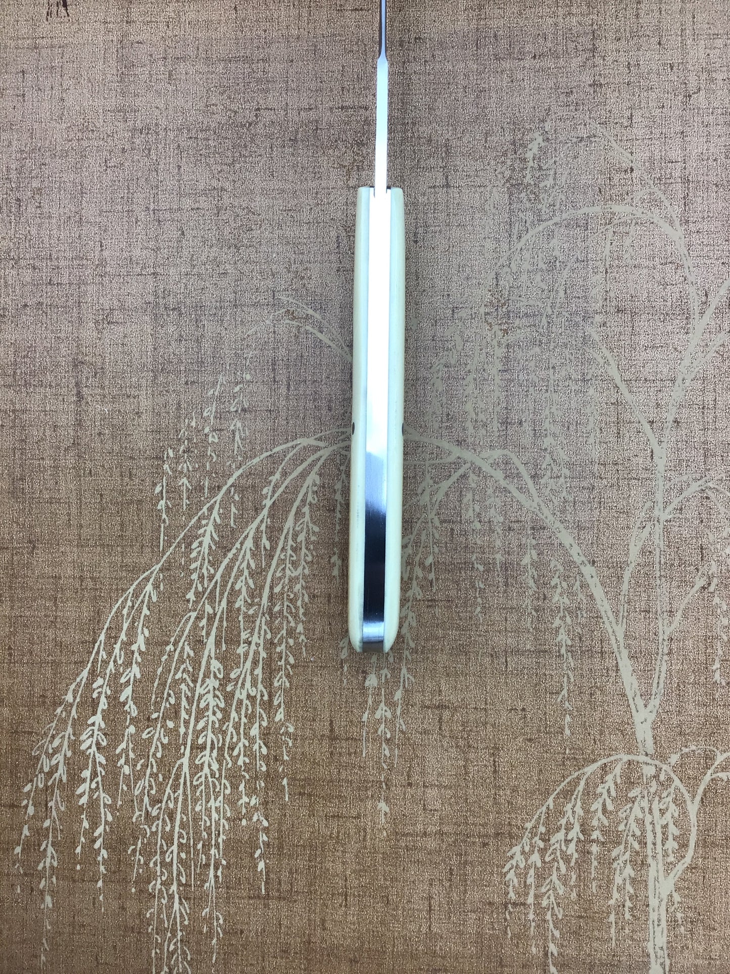 David “dr.t” Taber “Back Pocket” Slipjoint with Antique Westinghouse Scales