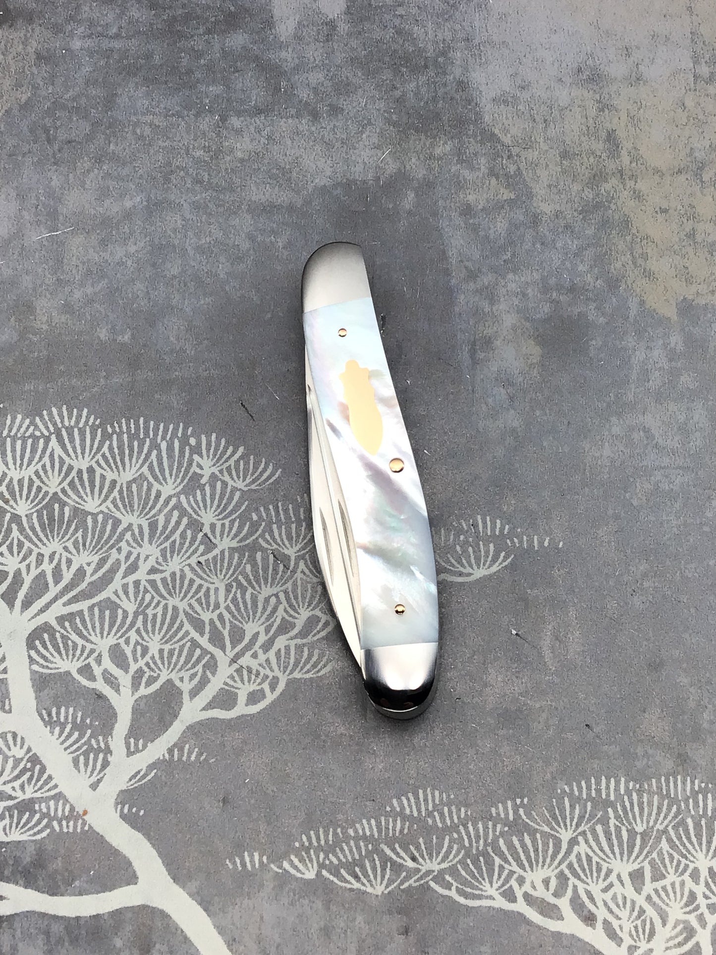 T R (Tommy) Overeynder “Model 26” with Presentation Grade Mother Of Pearl, Gold Shield and Pins