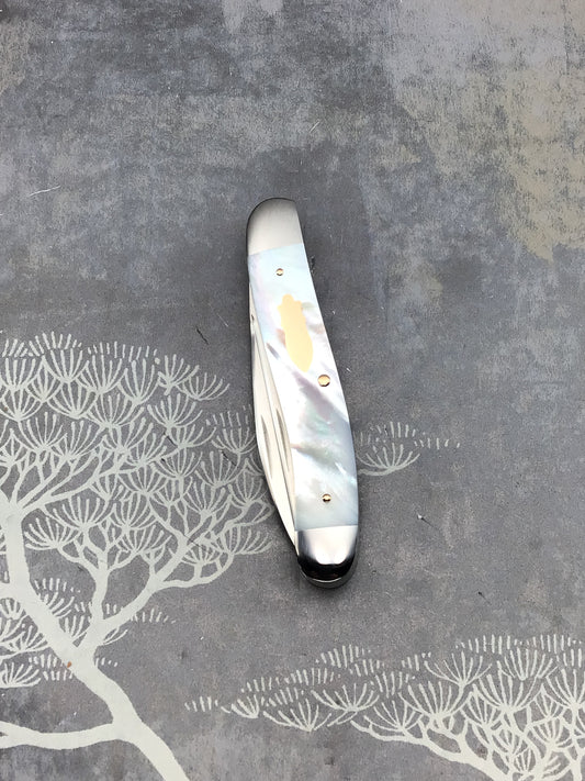 T R (Tommy) Overeynder “Model 26” with Presentation Grade Mother Of Pearl, Gold Shield and Pins “ Sale priced”