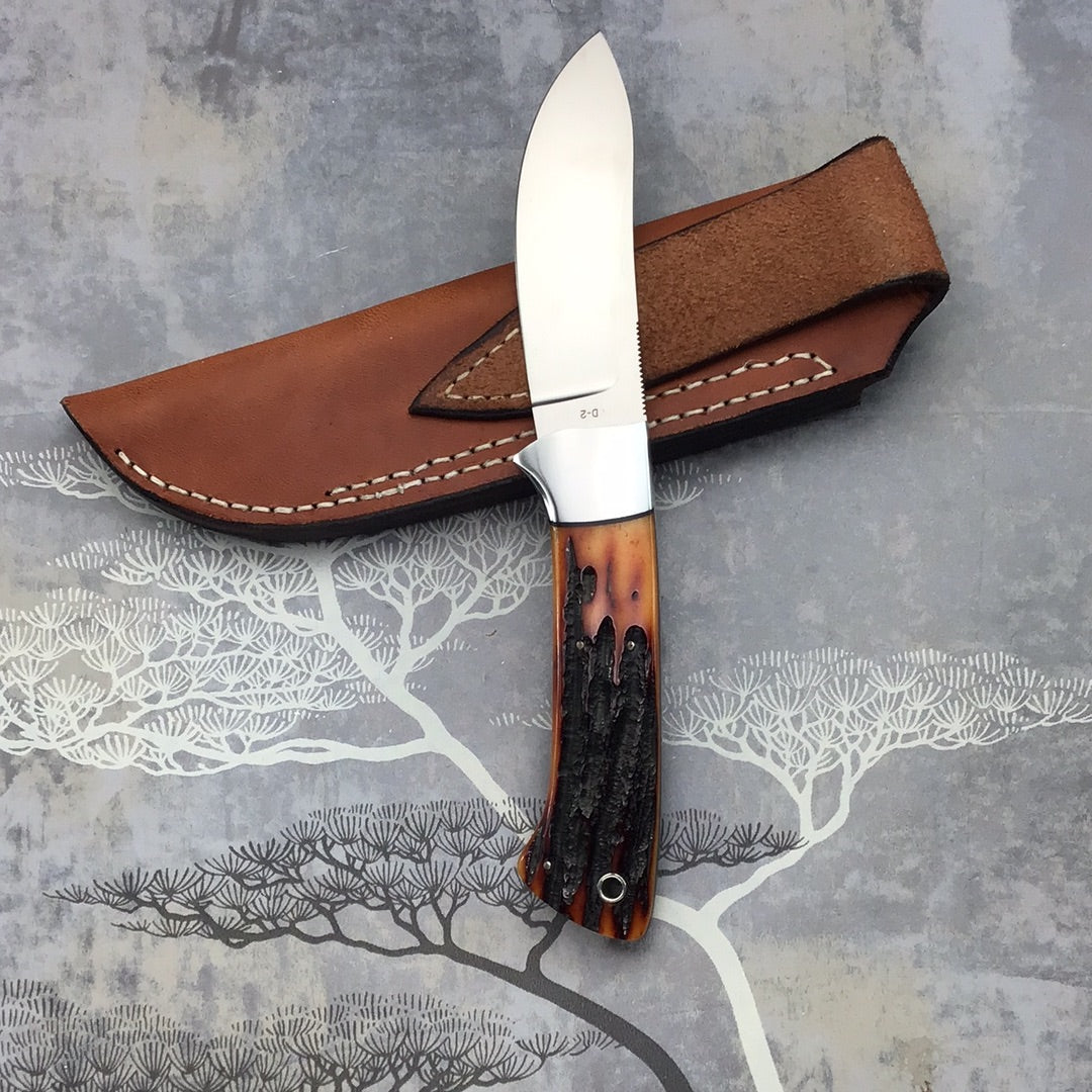 Ray Cover “Nesmuk” Skinner with Sambar Stag