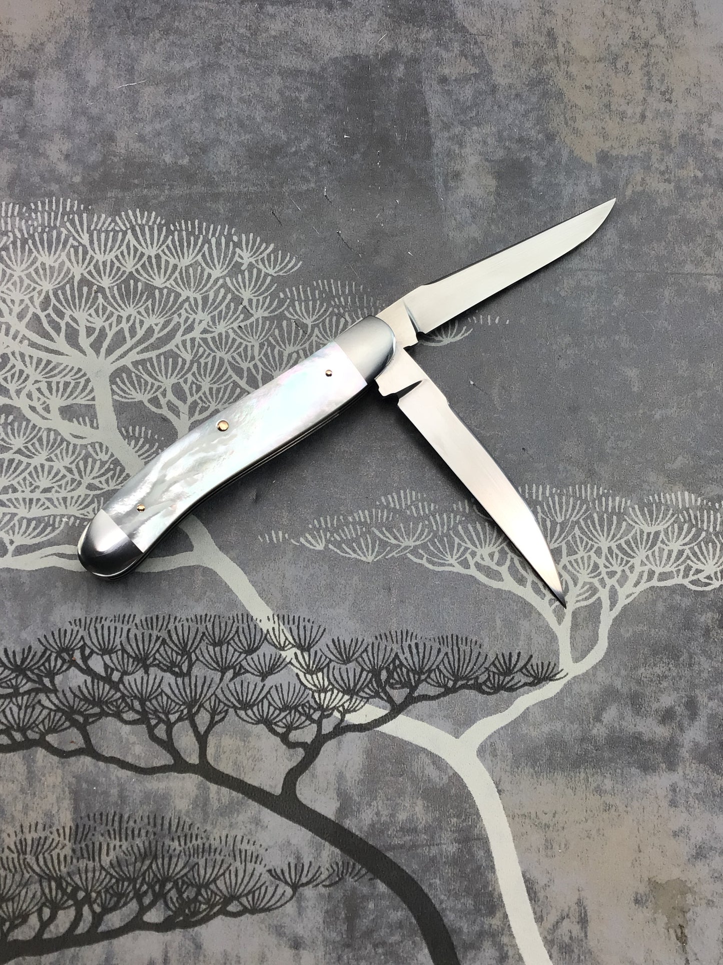 T R (Tommy) Overeynder “Model 26” with Presentation Grade Mother Of Pearl, Gold Shield and Pins