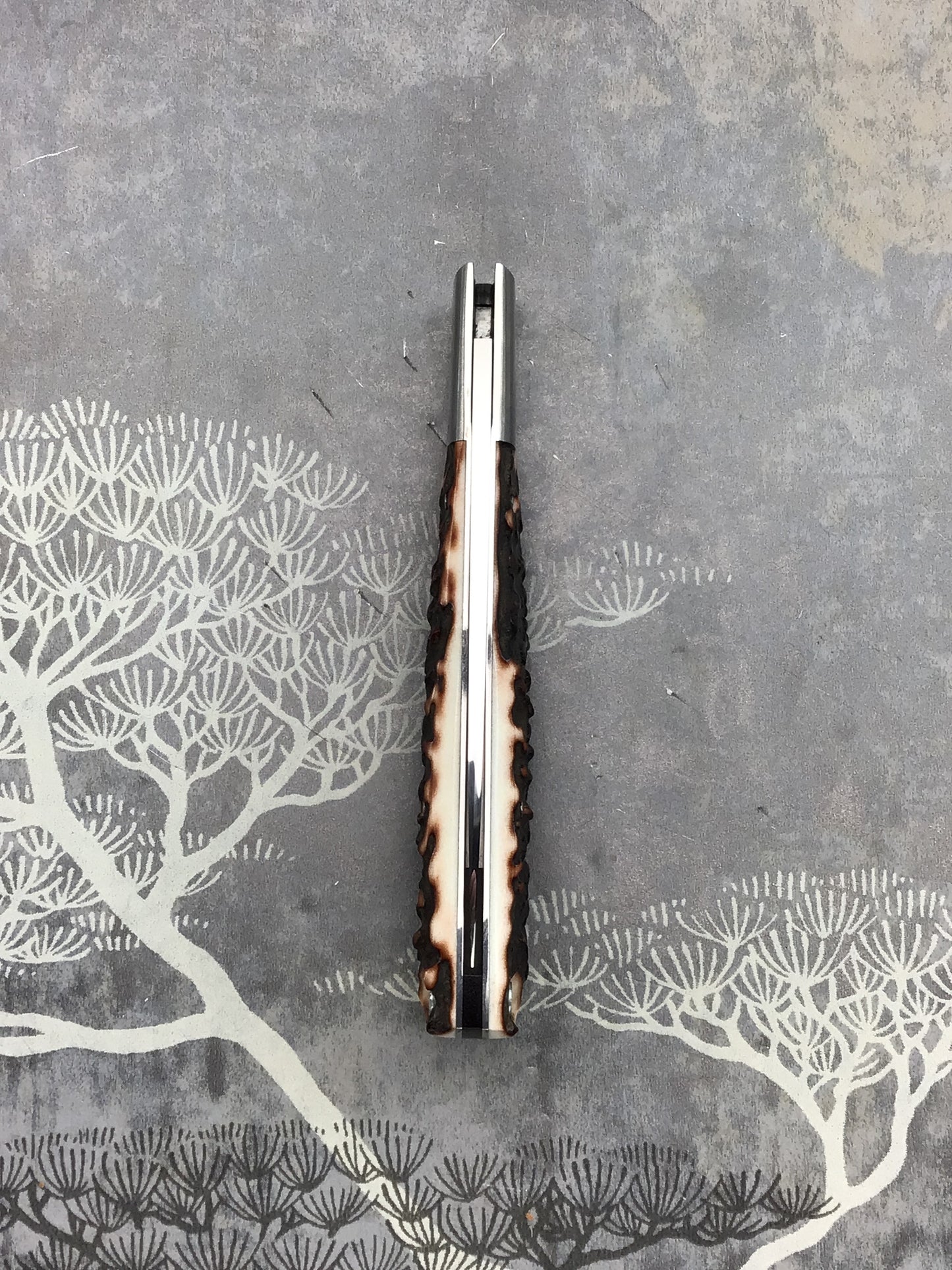 Takeshi Matsusaki “City Knife” with OUTSTANDING Sambar Stag Scales