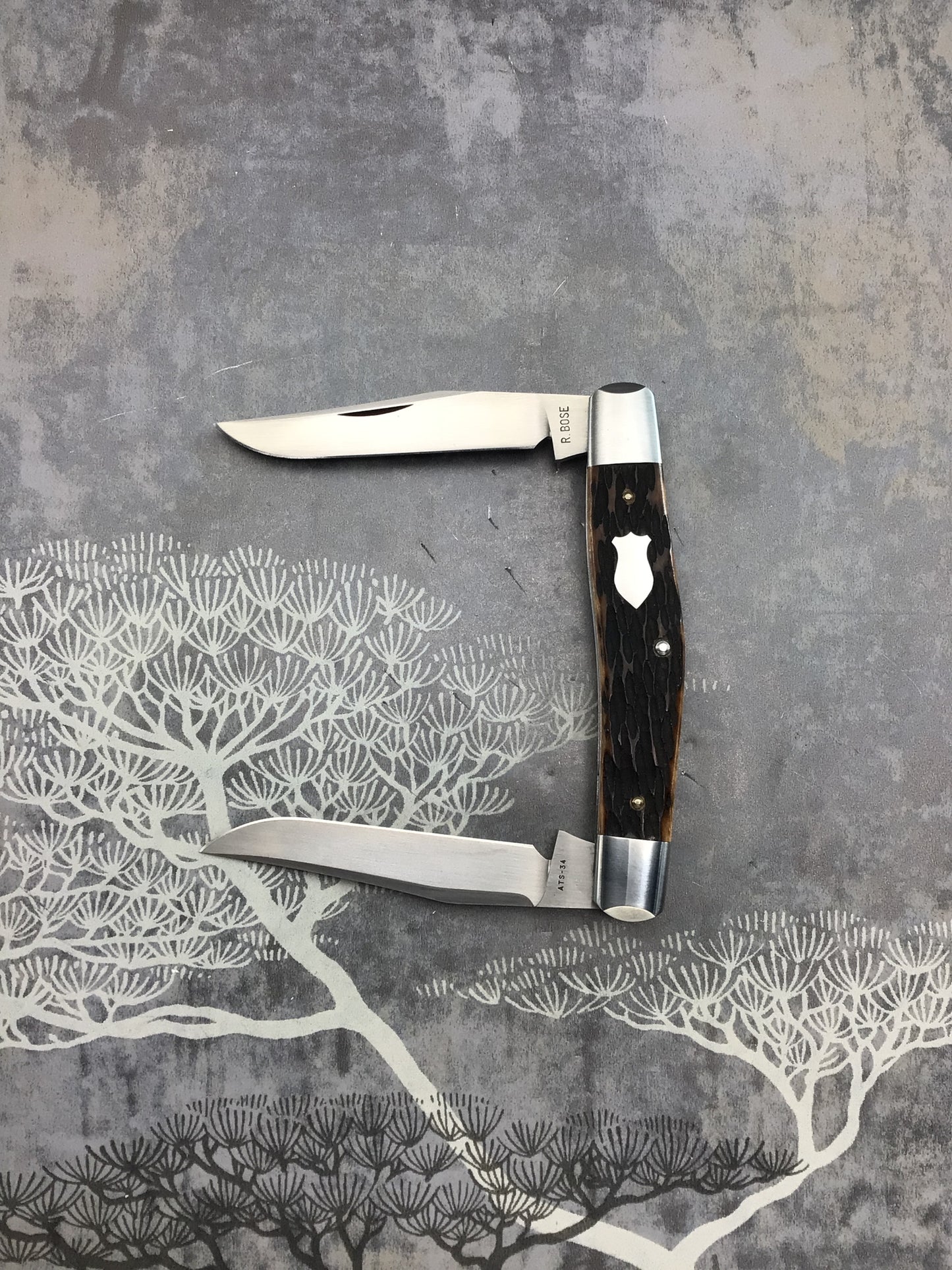 Reese Bose “Muskrat” with Remington Bone Scales