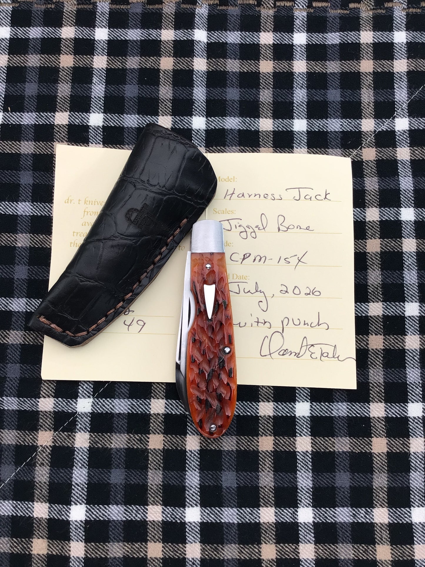 David (dr.t) Taber “Harness Jack” Slipjoint
