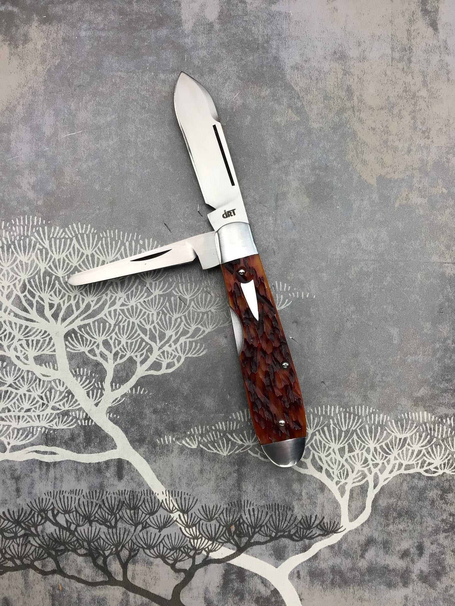 David “dr.t” Taber Prototype “Harness Jack” a Tony Bose pattern with Dave’s jigged bone scales