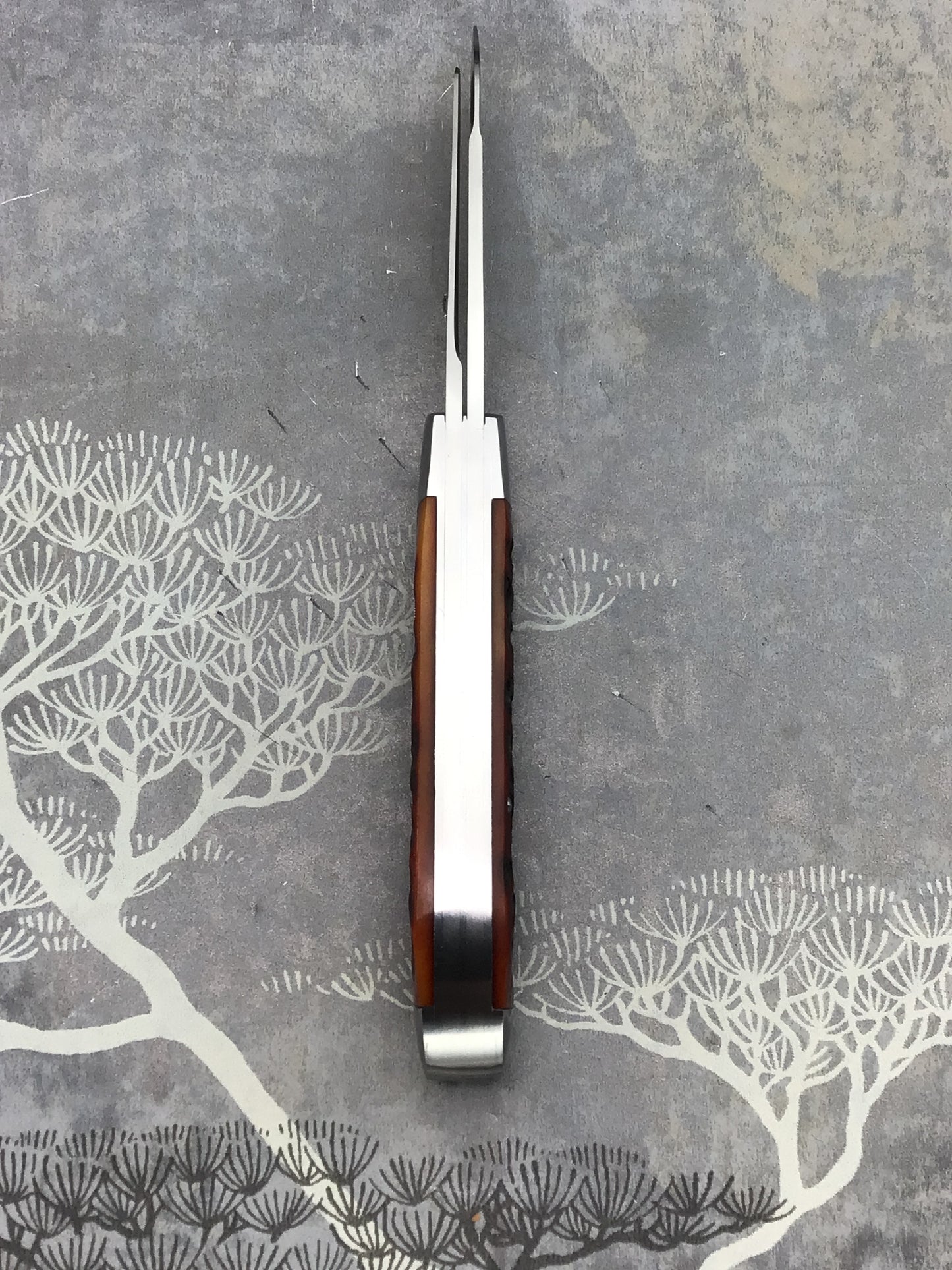 David “dr.t” Taber Prototype “Harness Jack” a Tony Bose pattern with Dave’s jigged bone scales