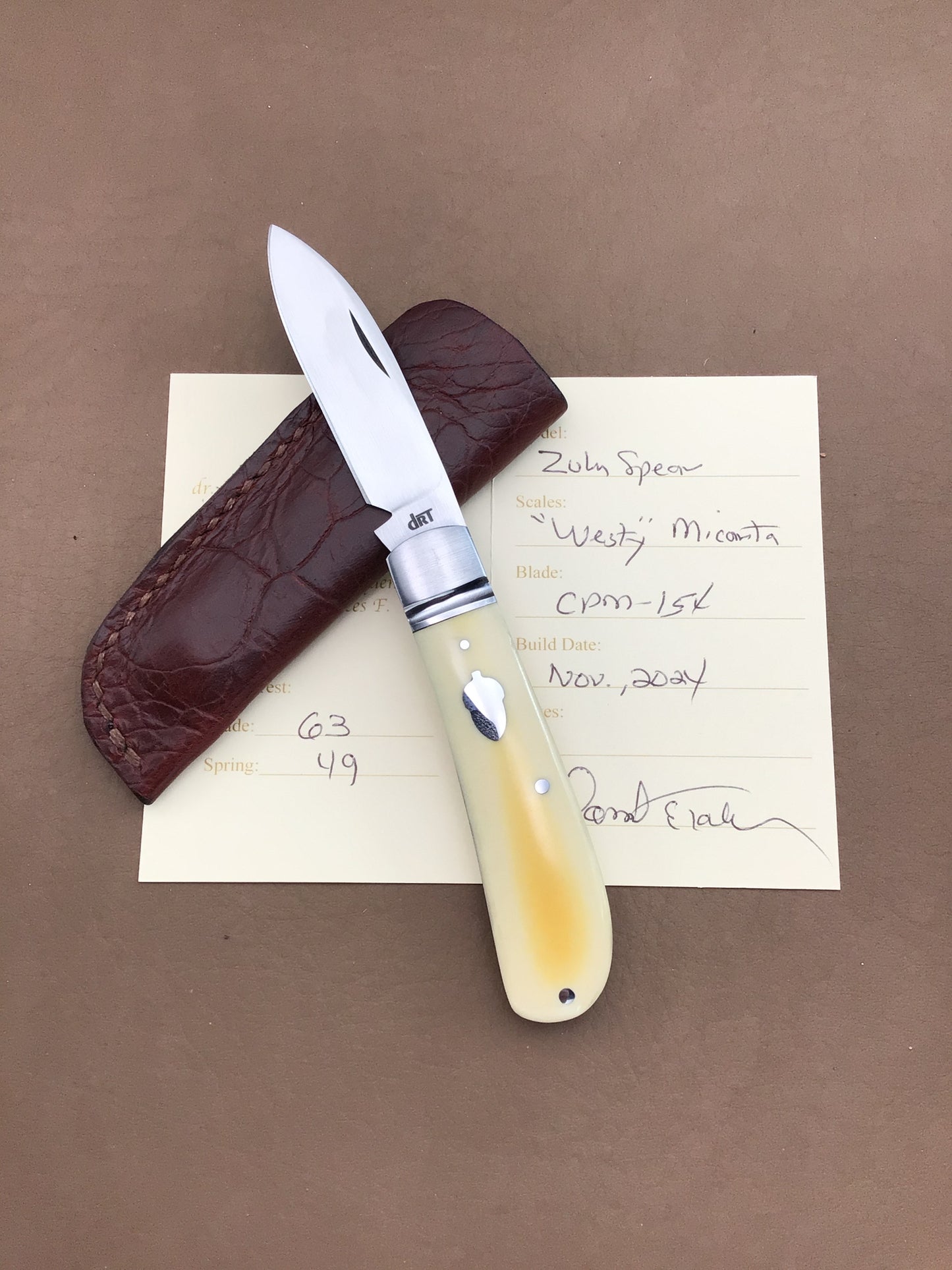 David “dr.t” Taber “Zulu Spear” with outstanding Antique Westinghouse Scales