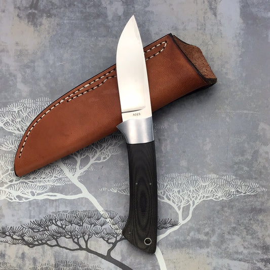 Ray Cover “D P Hunter” with Green Micarta scales