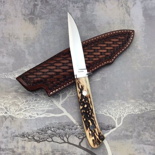 George Herron “Boot Knife” Sambar Stag