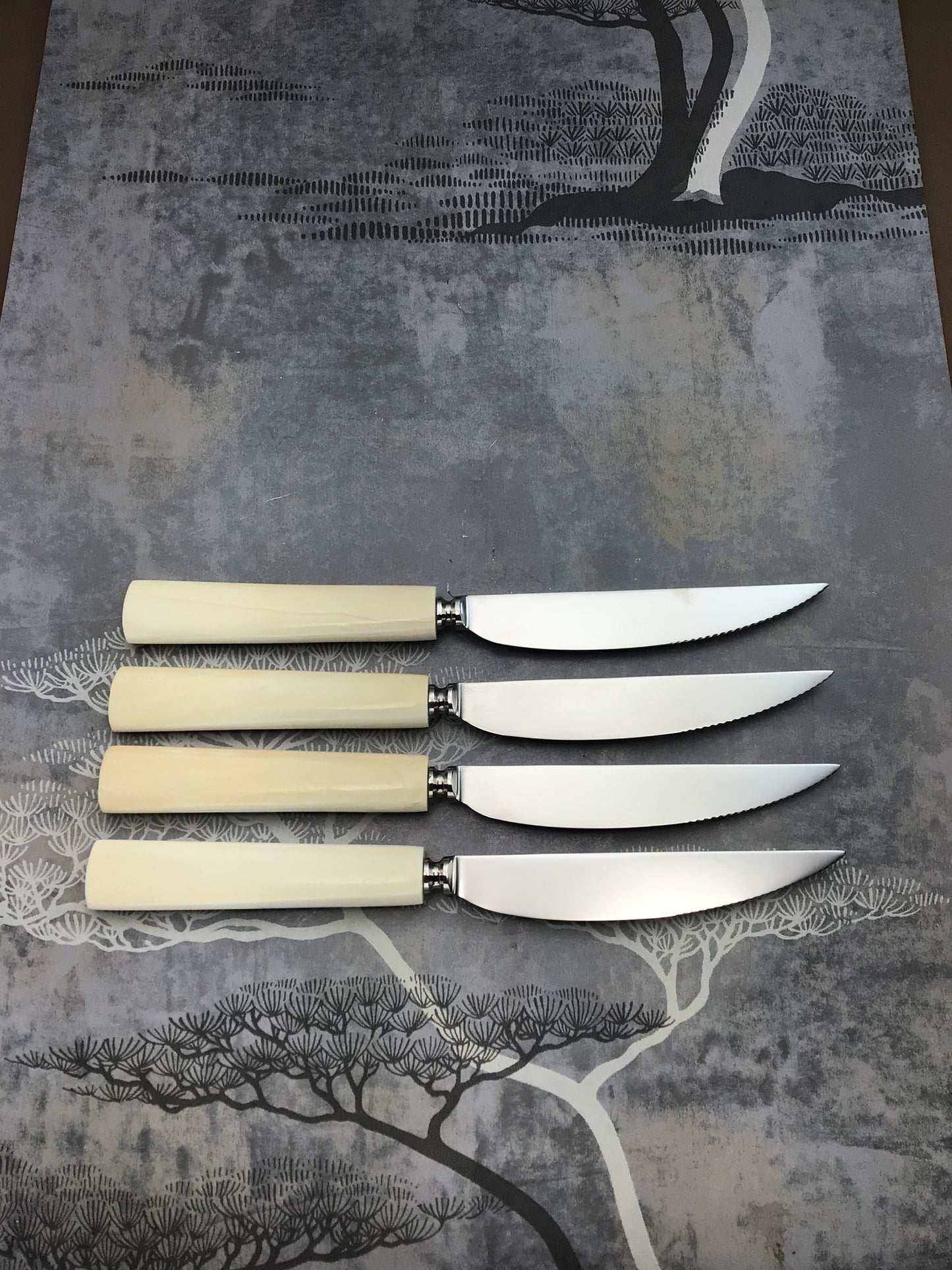 Walrus Ivory Knives