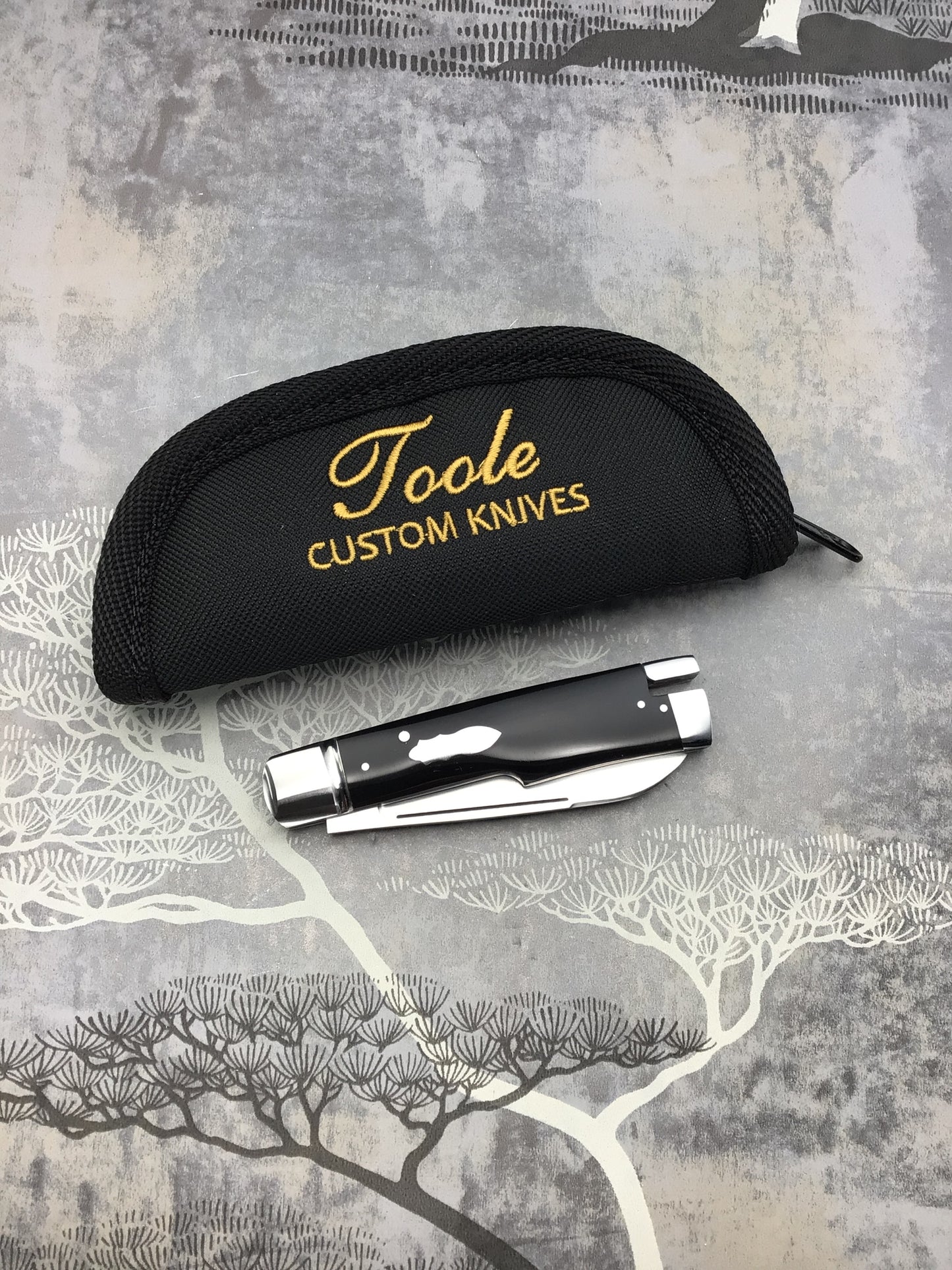 Bobby Toole “Gunstock” Tail Lock Slipjoint Knife