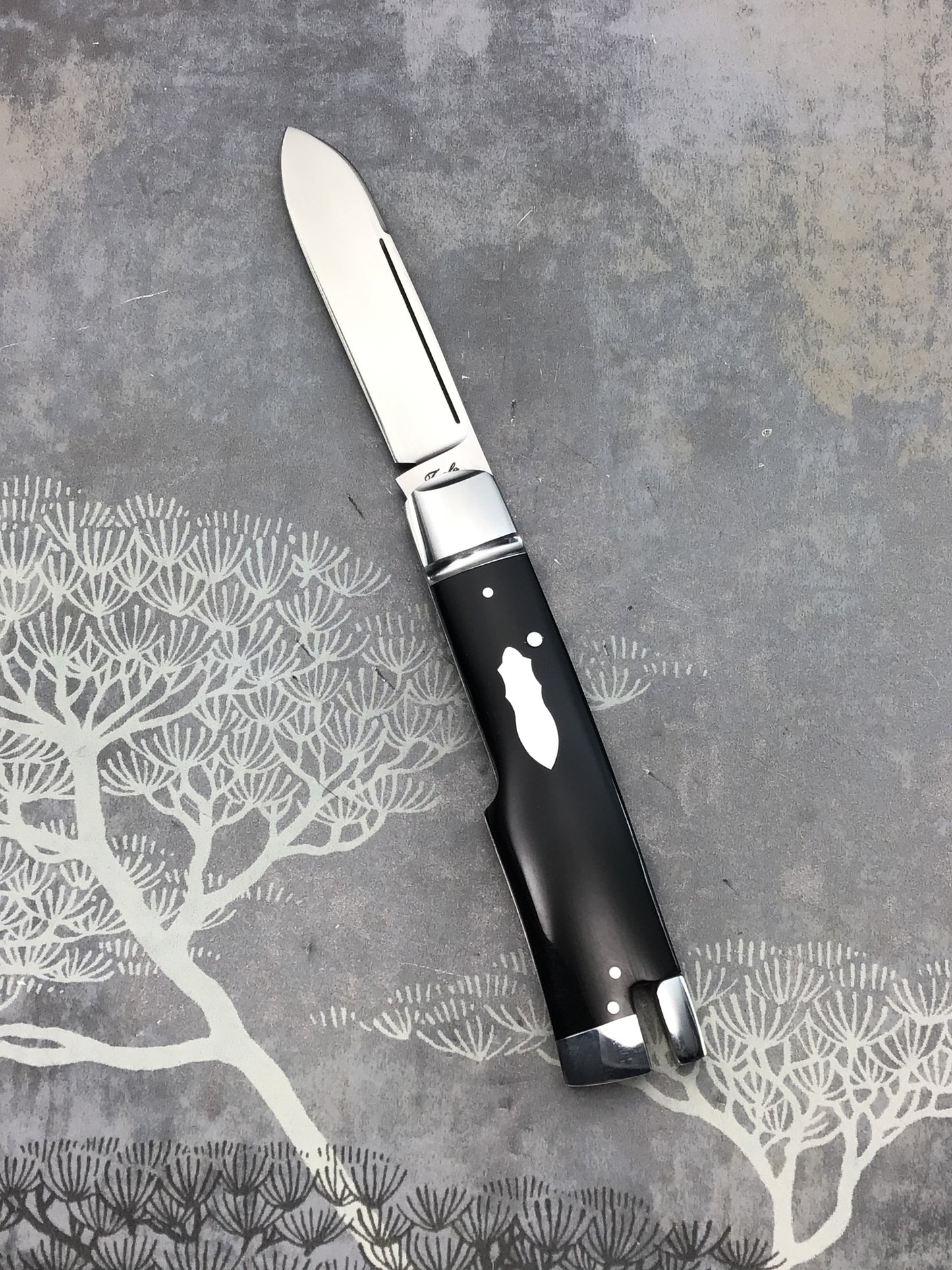 Bobby Toole “Gunstock” Tail Lock Slipjoint Knife